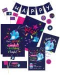 Narwhal Party Decorations Printable Editable Collette and Co 15