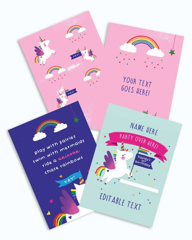 Unicorn Poop Printable Labels - Editable | Collette &amp; Co®