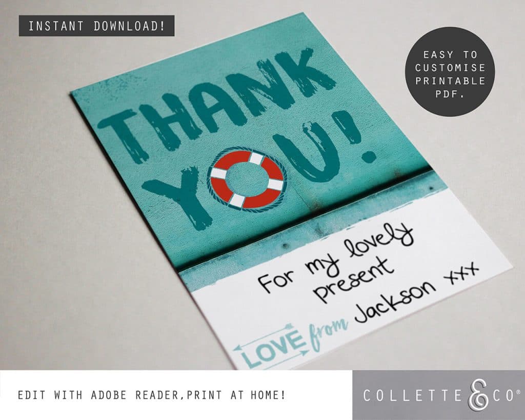 Beach Party Printables FULL Pack Editable | Collette &amp; Co®