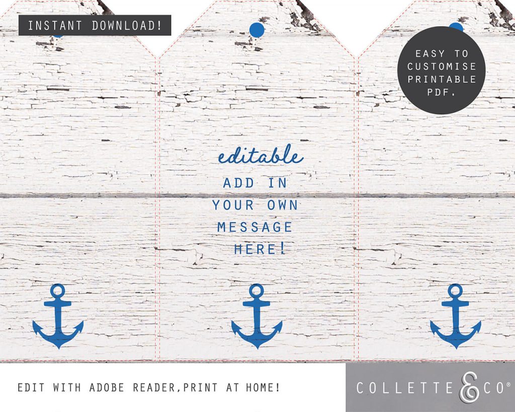 Beach Party Printables FULL Pack Editable | Collette &amp; Co®