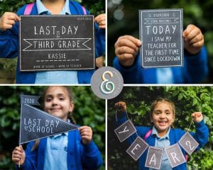 Printable Chalkboard Back to School Sign Pack | Collette &amp; Co®