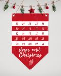 Printable Christmas Countdown Flag Collette and Co 1